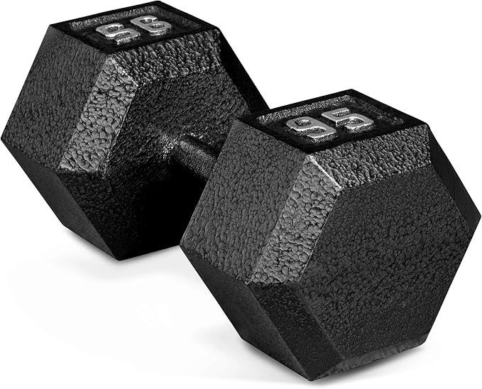 CAP Barbell Cast Iron Hex Dumbbell | Multiple Options