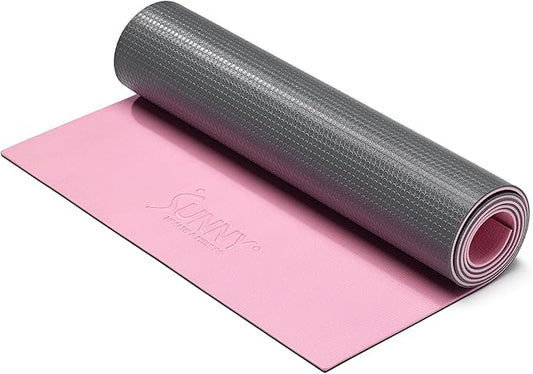 Sunny Health & Fitness Exercise Yoga Mats - Non-Slip Support for Home & Gym