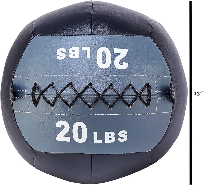 Fitvids Slam Medicine Wall Balls Workout Exercise Fitness Weighted Balls for Cross Training, Strength and Conditioning Exercises, Cardio and Core Workouts