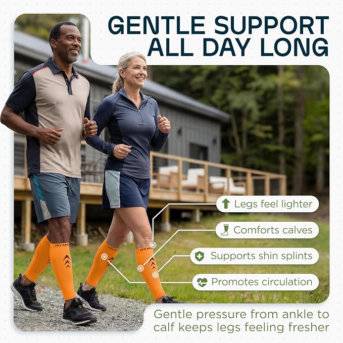 Rymora Calf Compression Sleeves for Men & Women