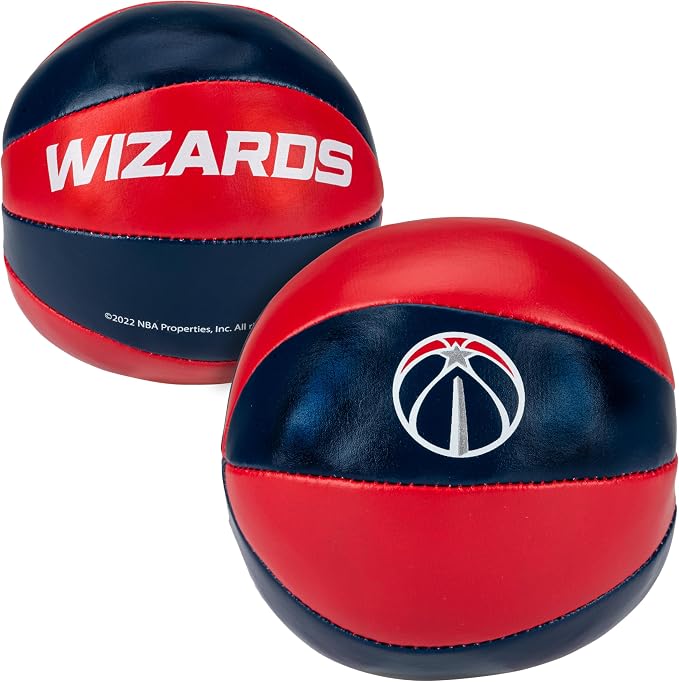 Franklin Sports NBA Toy Basketballs - 2 Pack of Kids Soft Mini Basketballs for Over The Door + Indoor Hoops - NBA Fan Shop