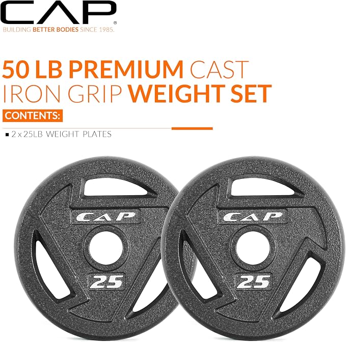 CAP Barbell 2-Inch Olympic Weight Plate | Multiple Options