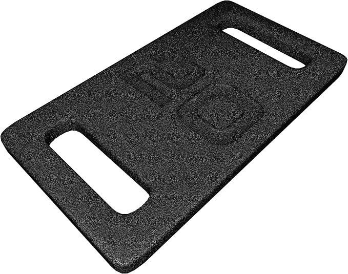 HULKFIT Cast Iron Weight Plate for Strength Training, Weighted Walking, Hiking, Rucking, Squats & Home Gym Exercises
