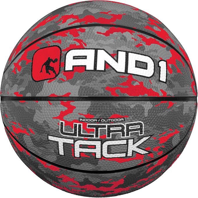 AND1 Mini Basketball Pack Set for Kids (Deflated w/Pump Included): - 7-Inch Premium Youth Size Basketballs, Easy to Grip