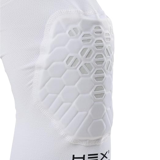 McDavid HEX Viz Knee / Elbow Pad Pair White/Grey XL