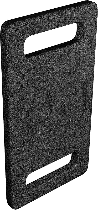 HULKFIT Cast Iron Weight Plate for Strength Training, Weighted Walking, Hiking, Rucking, Squats & Home Gym Exercises