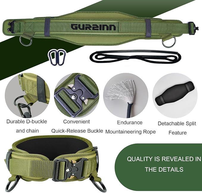 Weight Lifting Belt Gym Fitness with Quick Locking, Dip Belt with rope, Weighted Pull Up Belt for Gym Fitness Powerlifting Squat