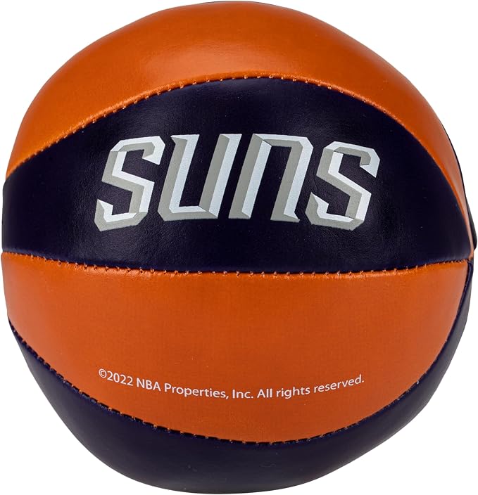 Franklin Sports NBA Toy Basketballs - 2 Pack of Kids Soft Mini Basketballs for Over The Door + Indoor Hoops - NBA Fan Shop