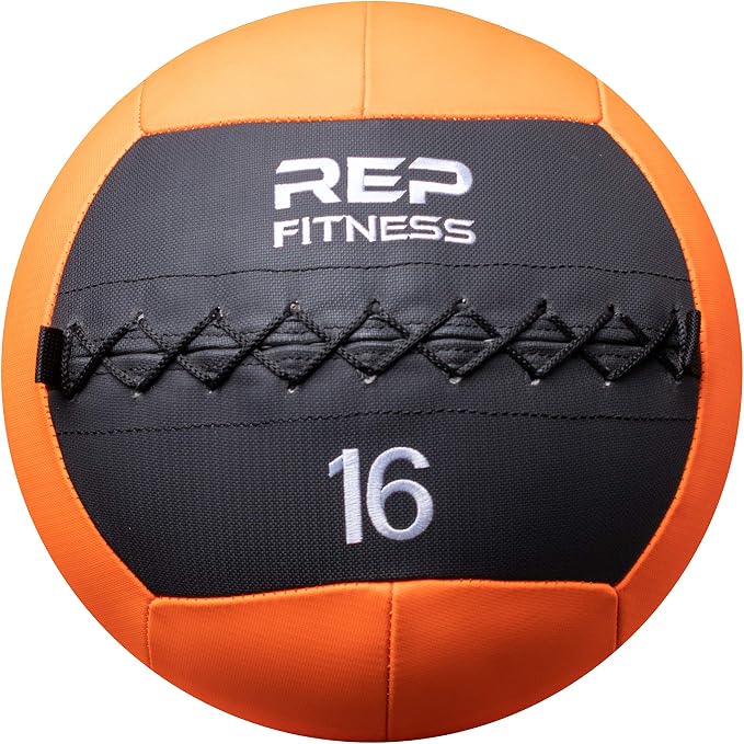 REP Weighted Slam Balls for Home Gym Fitness | 5-30 lb Soft Textured Medicine Ball Sizes | Heavy Sand-Filled Workout Weights for Strength, Core Training, Crossfit, Conditioning & Slam Ball Exercises