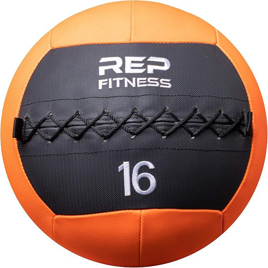 REP Weighted Slam Balls for Home Gym Fitness | 5-30 lb Soft Textured Medicine Ball Sizes | Heavy Sand-Filled Workout Weights for Strength, Core Training, Crossfit, Conditioning & Slam Ball Exercises