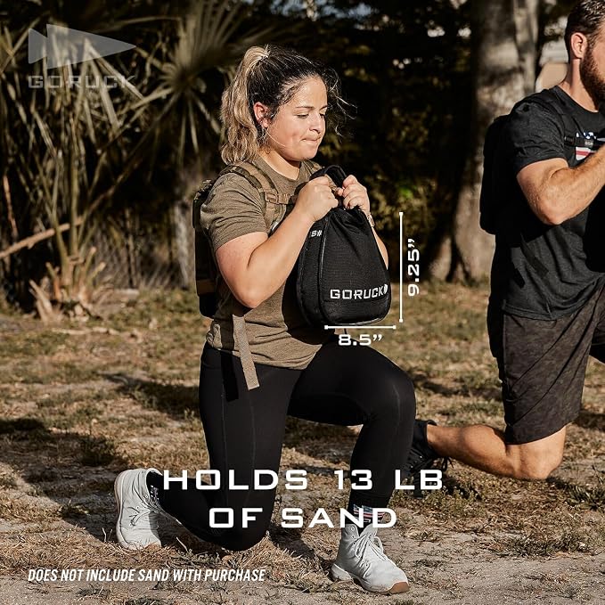 GORUCK Sand Kettlebell, Soft Kettlebell for Home Gym Training | Soft Sand Filled Kettlebell Weight, Floor Safe, For Weightlifting, Strength Training and Travel Workouts, Men and Women