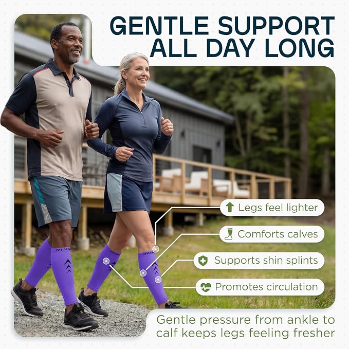 Rymora Calf Compression Sleeves for Men & Women