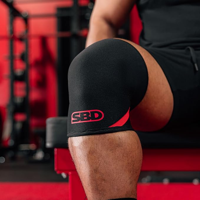 SBD 7mm Training Knee Sleeves - IPF Approved - Providing Versatile Support | Ideal for everyday gym traning
