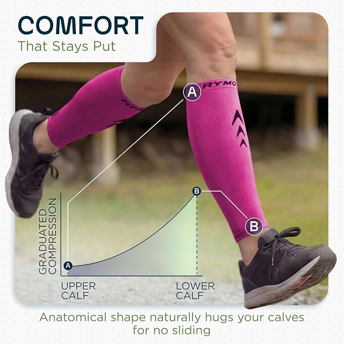 Rymora Calf Compression Sleeves for Men & Women