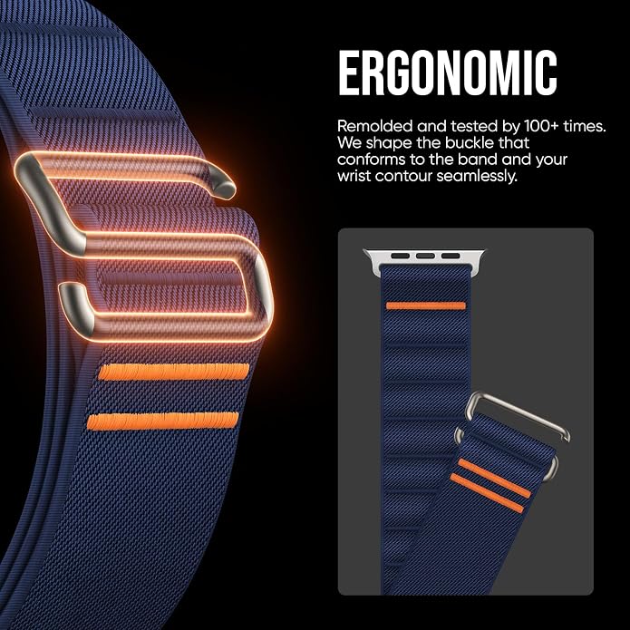 Suitisbest 2 Pack Sport Band Compatible with Apple Watch Ultra Band 49mm 46mm 45mm 44mm 42mm 41mm 40mm 38mm, Stretchy Sport Loop Strap for iWatch Series 11 10 9 8 7 6 5 4 3 2 1, SE 3 2 1, Ultra 3 2 1