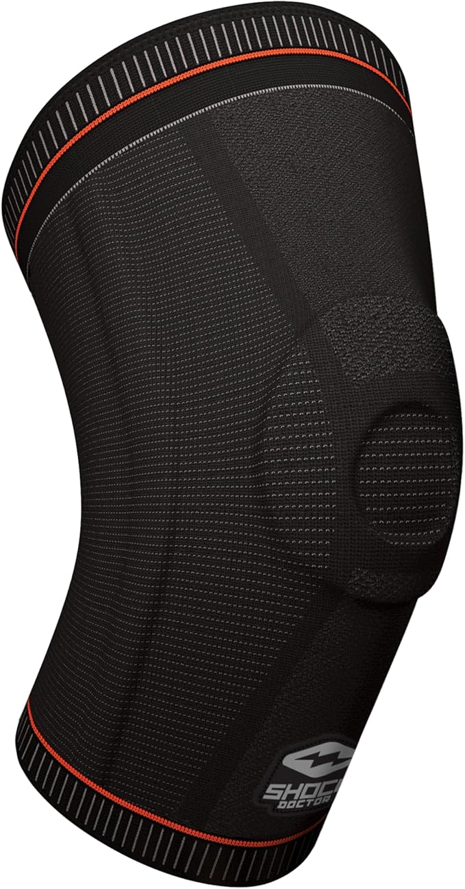 Shock Doctor Ultra Knit Knee Support, Knee Brace for Preventing & Healing Patella Instability, Meniscus Injuries, Minor Ligament Sprains & Hyperextension, for Men & Women, Sold as Single Unit (1)