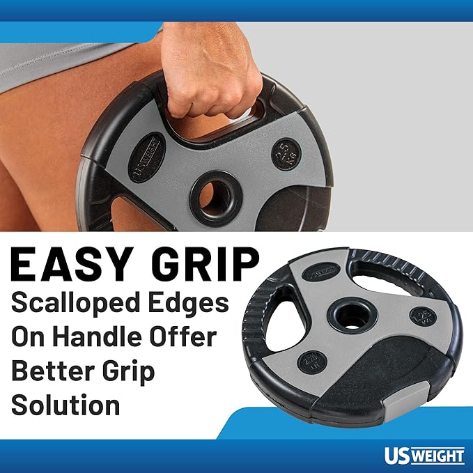 US Weight 43 LB Perfect Barbell Weight Set for Use in Home Gym