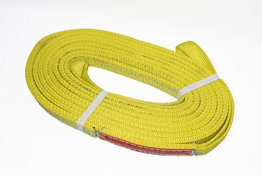 Kennedy Wire Rope & Sling Co. 1" x 18' 2-Ply Twist Eye Polyester Lifting Sling (Various Sizes in Listing) Made in The USA