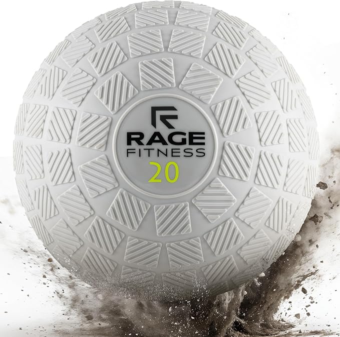 Slam Ball 10/15/20lb, Tread Texture Grip Medicine Balls - Stregnth Training