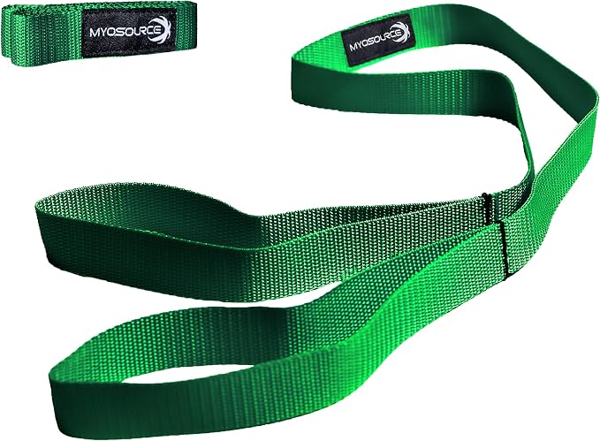 Cheerleading Flexibility Stunt Strap - Improve Stretching and Stunts for Cheer Dance Gymnastics & Physical Therapy – Stocking Stuffers Present for Kids Girls Adults - 12 Colors