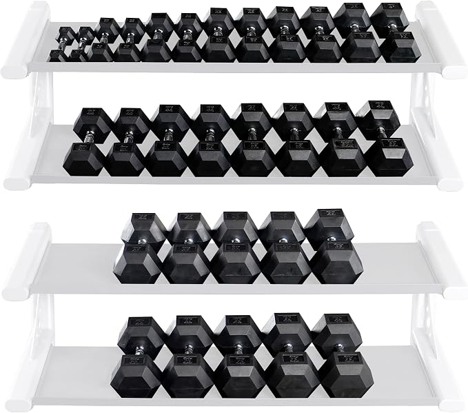 Body-Solid Cast Iron Hexagon Dumbbell, Hand Weights For Men and Women, Weight Dumbbells for Strength Training, Body Building Home Gym Training Gear