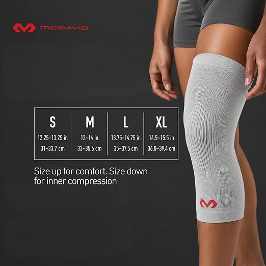 McDavid Infused Therapy Rayon Knit Knee Sleeve With Stays XL