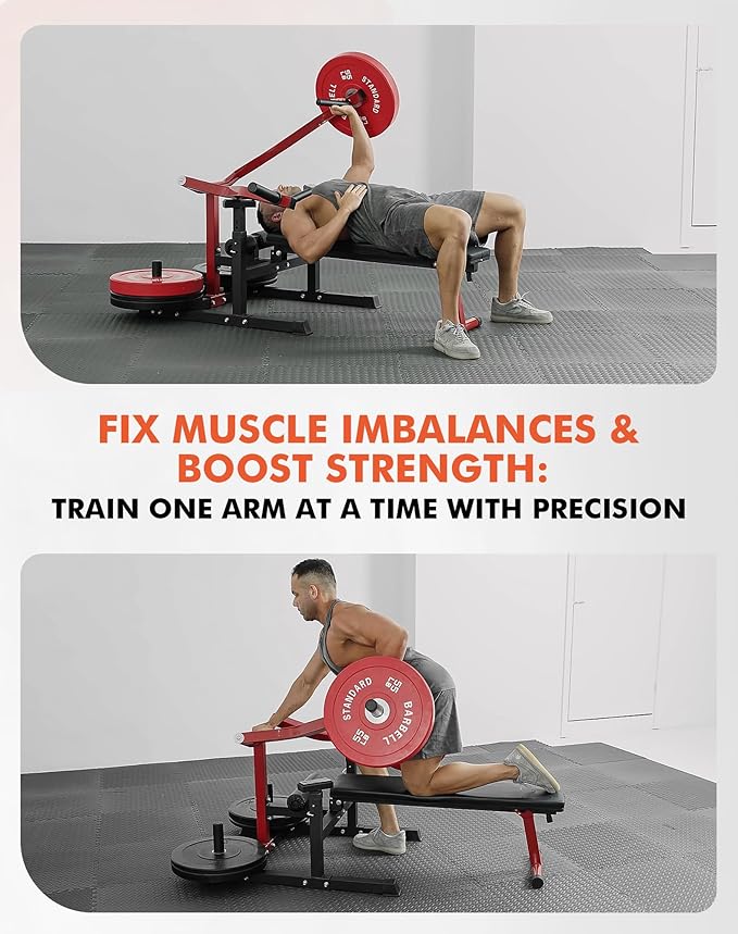 GMWD Chest Press Machine, Bench Press Machine with Independent Converging Arms, Adjustable Flat Incline Bench for Chest, AB Workouts, Shoulder Home Gym Equipment