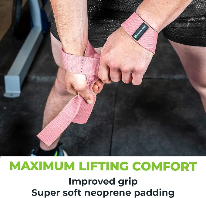 Gradient Fitness Lifting Straps | Wrist Straps for Weightlifting, Deadlift Straps, Lifting Straps for Weightlifting, Straps for Weight Lifting, Weight Lifting Straps for Men/Women, Gym Lifting Grips