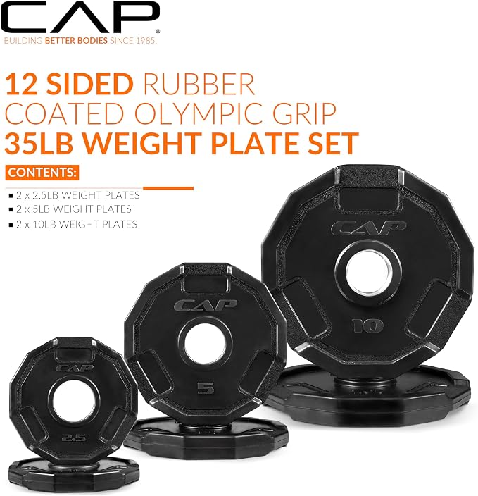 CAP Barbell 2-Inch Olympic Weight Plate | Multiple Options