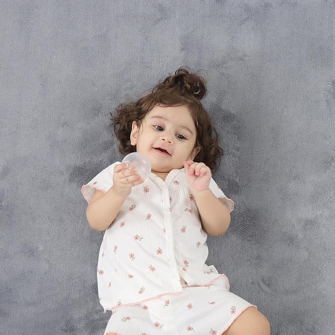 1.3" Thick Baby Play Mat for Floor, 79x79 Soft Foam Mats Light Grey | Memory Mat for Baby to Play, Waterproof Easy Care with Non-Slip Tummy Time Play Mat for Nursery Playroom Classroom