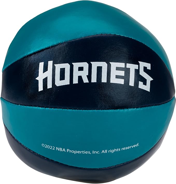 Franklin Sports NBA Toy Basketballs - 2 Pack of Kids Soft Mini Basketballs for Over The Door + Indoor Hoops - NBA Fan Shop