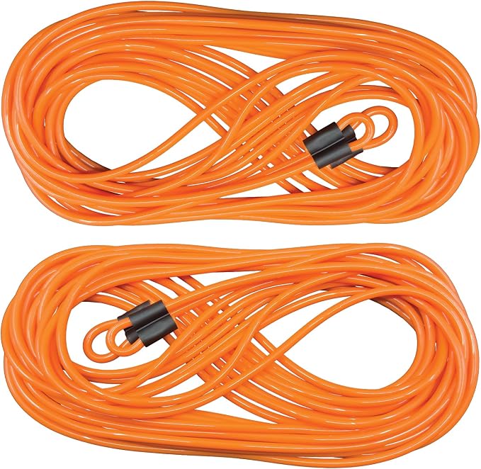 Champion Sports Double Dutch Speed Rope – Durable Vinyl Jump Rope for Fitness & Training, Multiple Lengths