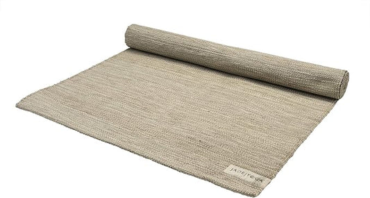 Jade Yoga Organic Cotton Hand Loomed Yoga Mat 72" Indigo