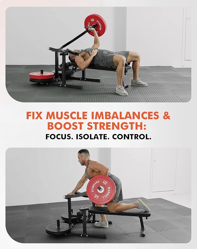 GMWD Chest Press Machine, Bench Press Machine with Independent Converging Arms, Adjustable Flat Incline Bench for Chest, AB Workouts, Shoulder Home Gym Equipment