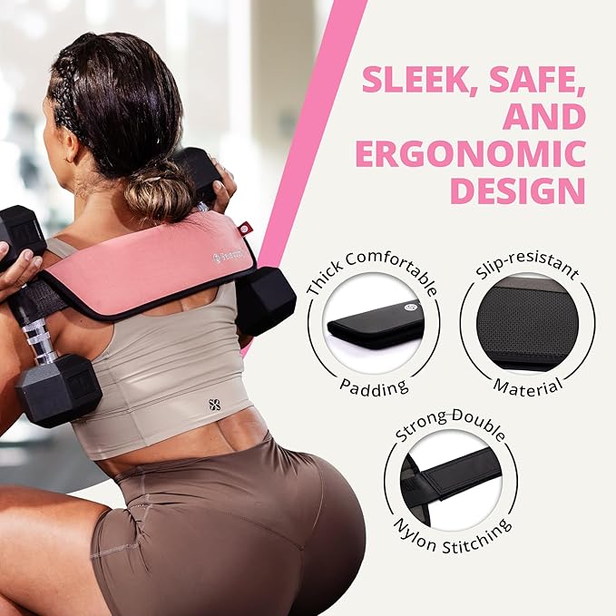 Bellabooty Premium Hip Thrust Belt - Adjustable Exercise Belt for Glutes & Squats, Hip Thrust Pad for Comfort, Versatile Gym Equipment for Home - Weightlifting Belt Support for Women
