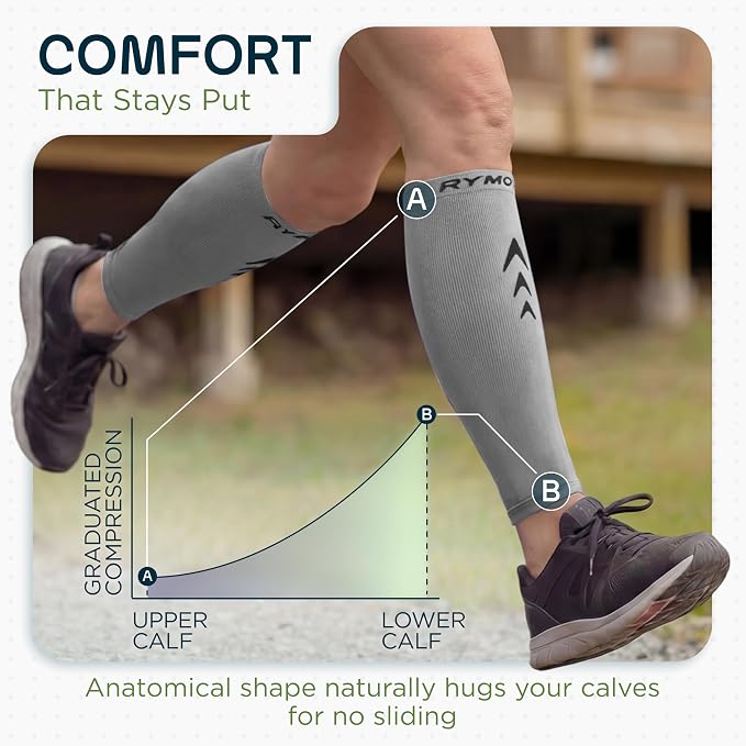 Rymora Calf Compression Sleeves for Men & Women