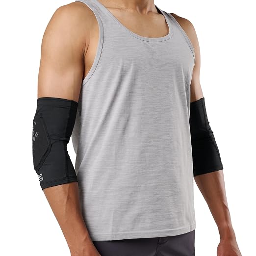 McDavid HEX Viz Knee / Elbow Pad Pair Black/Grey M