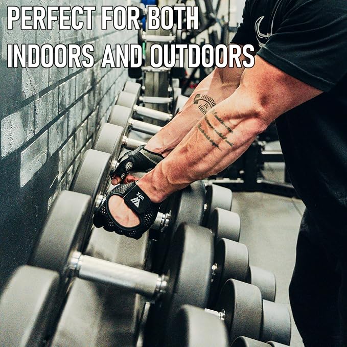 WESTWOOD FOX Weight Lifting Gloves for Men Women Gym Gloves with Wrist Wrap Support for Workout Training Exercise Fitness Hanging, Pull ups for Dumbbell, Cycling