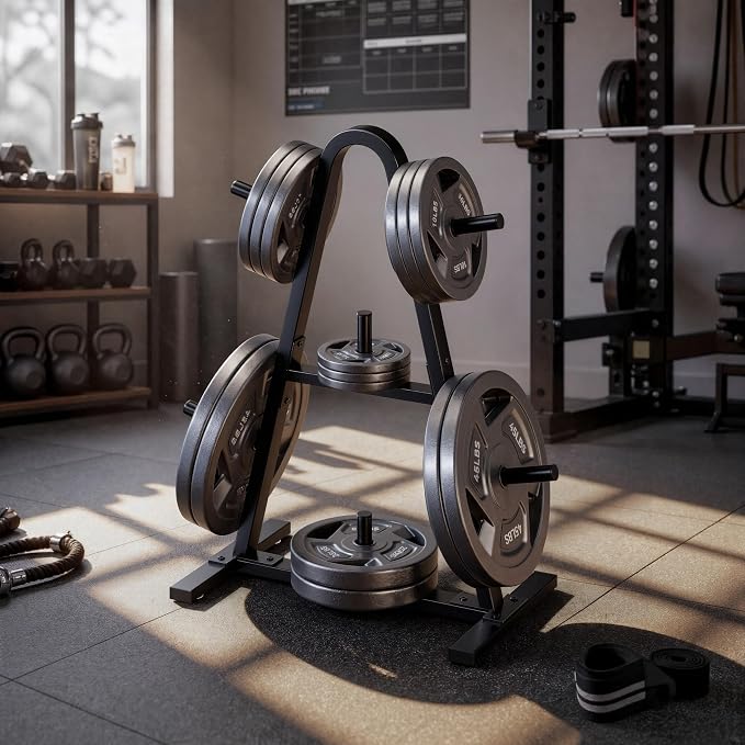 Weight Rack for Home Gym, 400 LB Weight Tree