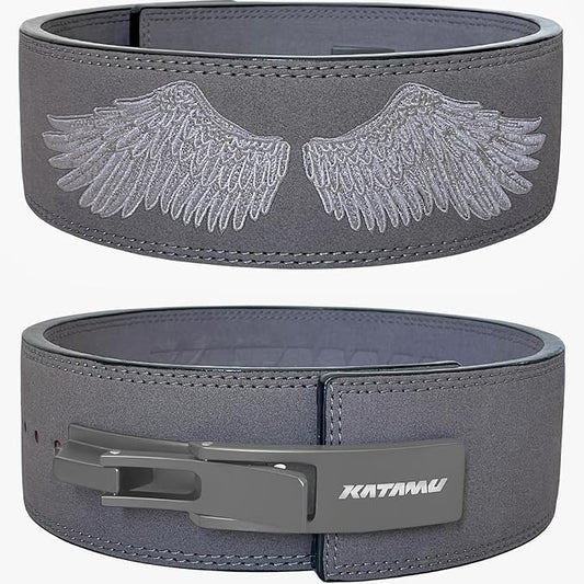 Katamu USPA & IPL Approved Premium Lever Belt | — 10mm and 13mm Leather