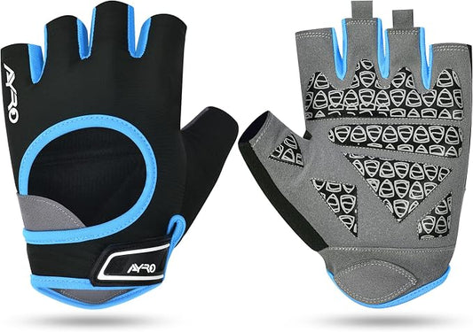 AYRO Breathable Weight Lifting Gloves, Gym Gloves for Men & Women with Extra Grip, Workout Glove for Men with Full Palm Protection, Removal with Durable Closure, for Weightlifting