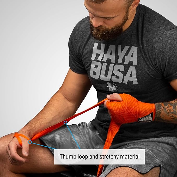 Hayabusa 4.0 Perfect Stretch Boxing Hand Wraps | Boxing Hand Wraps, Boxing Wraps, Muay Thai Hand Wraps, Wrist Wraps Boxing, Hand Wraps for Boxing Gloves, 180 Inch Hand Wraps