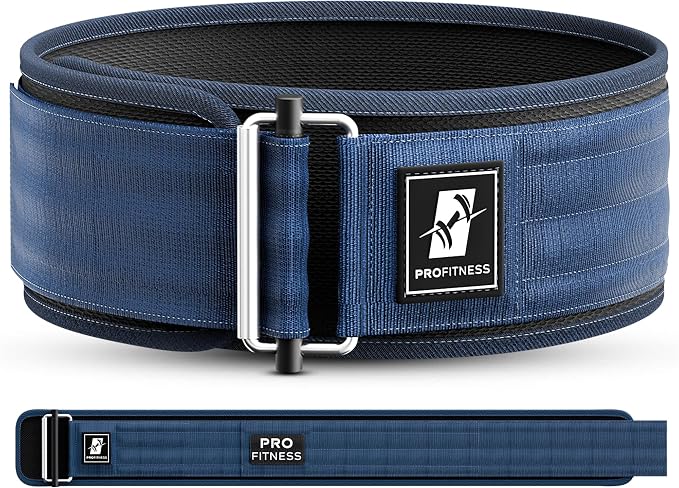 Weightlifting Belt for Men & Women - 4'' Wide Auto-Lock Weight Lifting Belt for Men Back Support - Squat Belt as Workout Belt for Men & Women Powerlifitng & Deadlifts - Weight Belt for Men Back Support