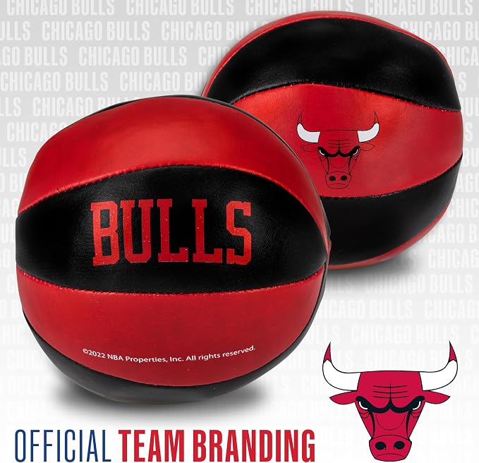 Franklin Sports NBA Toy Basketballs - 2 Pack of Kids Soft Mini Basketballs for Over The Door + Indoor Hoops - NBA Fan Shop
