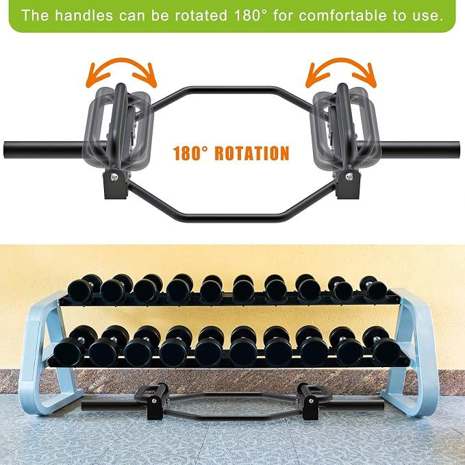 Kipika Adjustable Dumbbell to Barbell Converter - EZ Curling Bar Adapter - Versatile Weightlifting Equipment for Home Gym