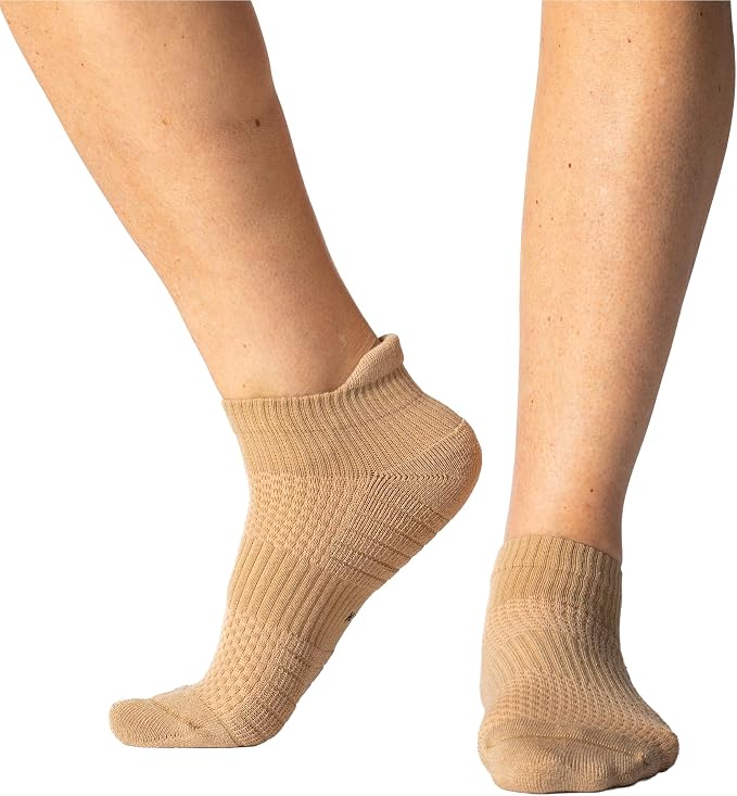 Viasox Ankle Compression Socks for Women & Men, 14 mmHg Support Improves Circulation, Extra Cushioned