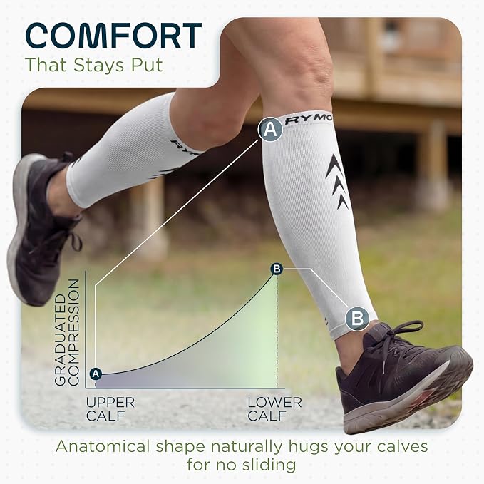 Rymora Calf Compression Sleeves for Men & Women