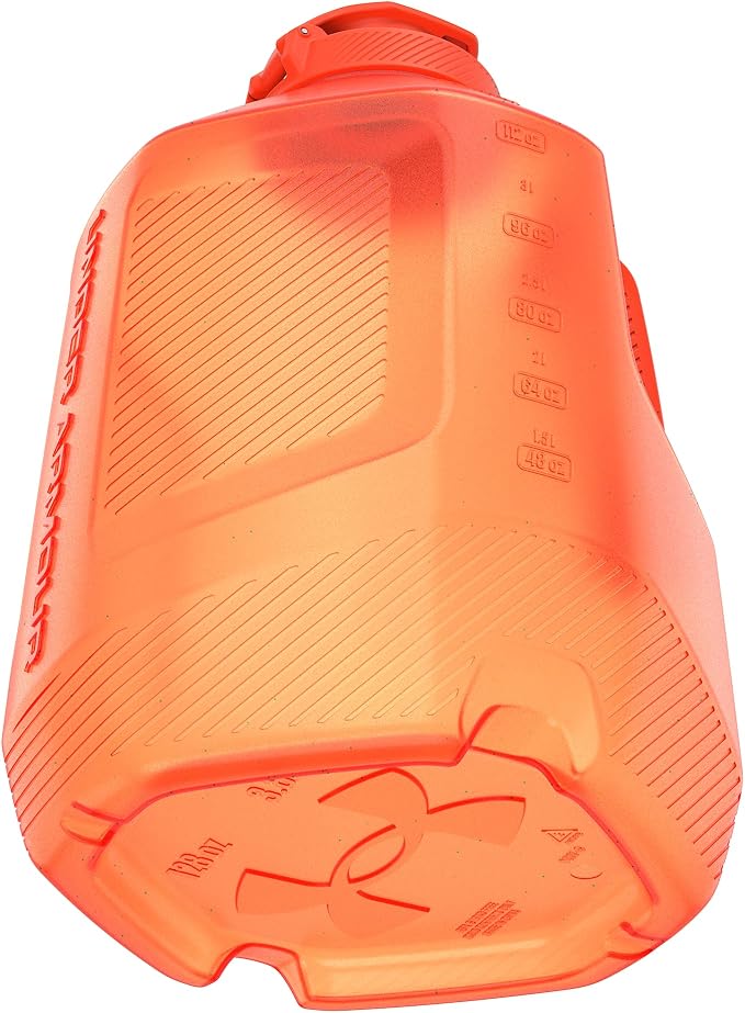 Under Armour 1 Gallon Sideline Jug Blaze Orange/Blaze Orange OSFA