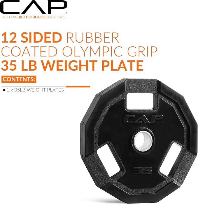 CAP Barbell 2-Inch Olympic Weight Plate | Multiple Options