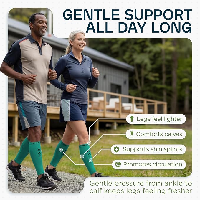 Rymora Calf Compression Sleeves for Men & Women